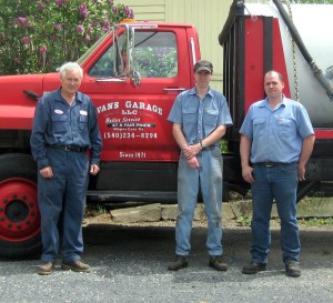 Boyd VanPelt III with Stephen and John